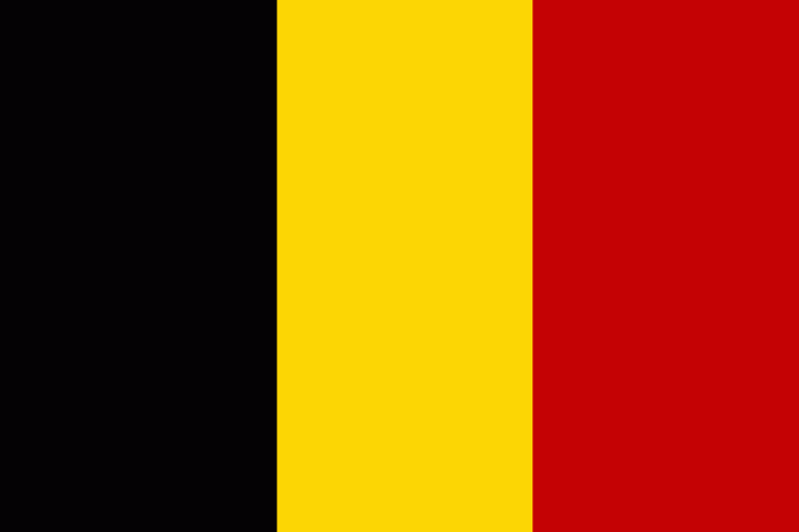 Flagge 30 X 45 cm Belgien