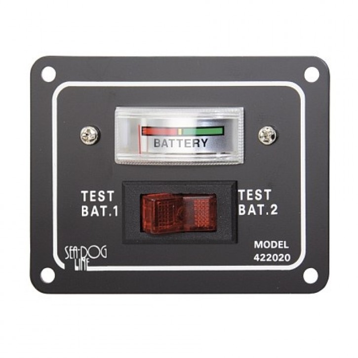 Batterietestschalter aus anodisiertem Aluminium