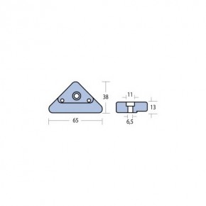 Zink Anode Volvo Penta Duo Prop 290