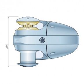 QUICK Hector 1000W 12V  8 mm Kette